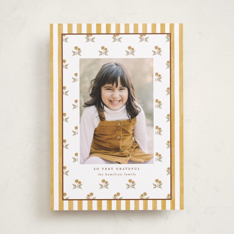 "Goldenrod" - Thanksgiving Cards in Goldenrod by Ashlee Townsend - Front