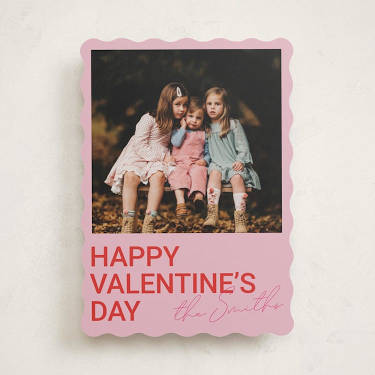 "valentine wishes" - Valentine's Day Cards in Rose by Cass Loh - Front