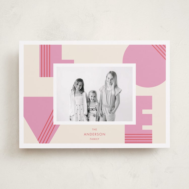 "mod" - Valentine's Day Cards in Ballet by Megan Cash - Front