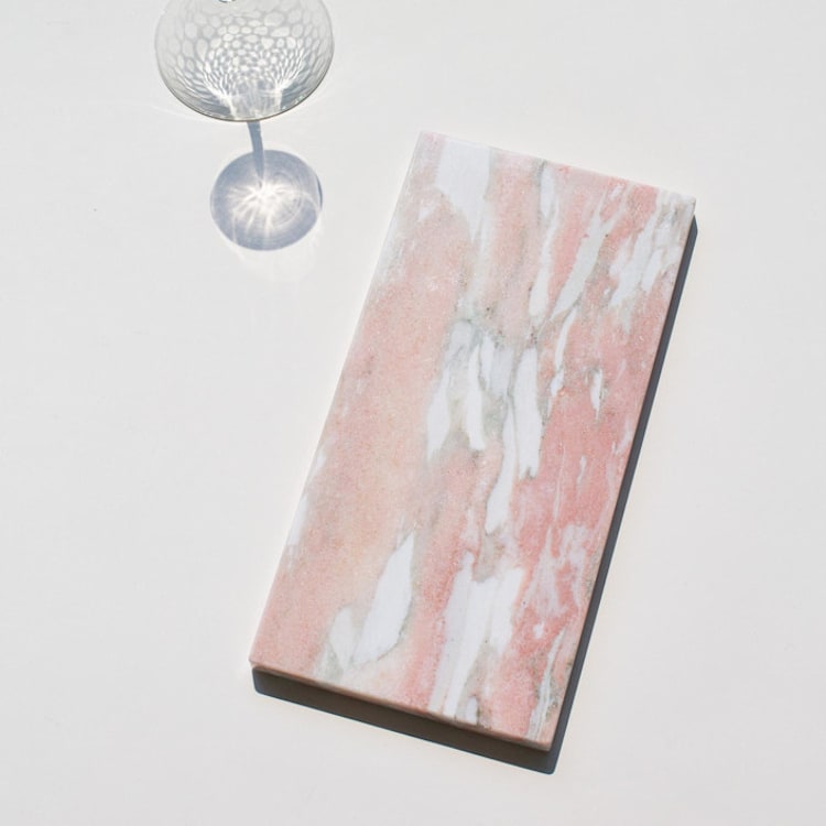 "Marble Vanity Tray (NORWEGIAN PINK)" - Vanity Trays and Dishes in pink by the parmatile shop