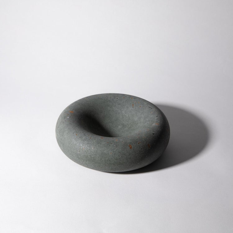"Bubble Catch All (Small) - Dark Green Terrazzo" - Vanity Trays and Dishes in green by Pretti.Cool