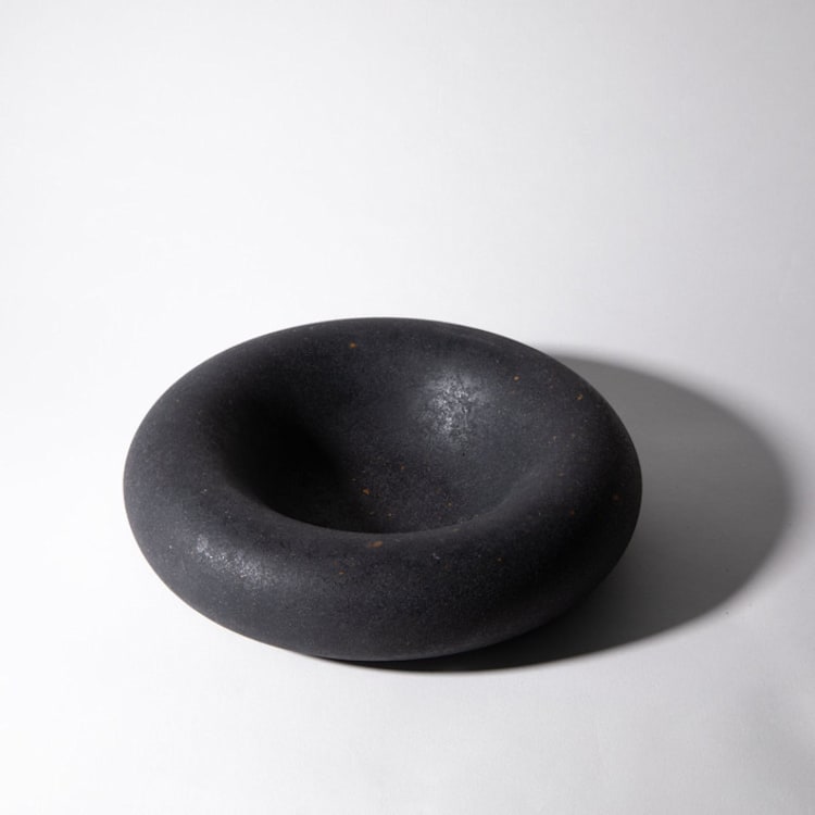 "Bubble Catch All (Large) - Black Terrazzo" - Vanity Trays and Dishes in black by Pretti.Cool