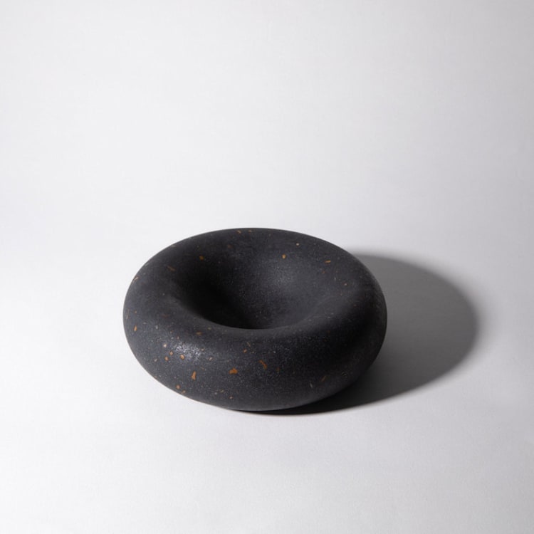 "Bubble Catch All (Small) - Black Terrazzo" - Vanity Trays and Dishes in black by Pretti.Cool