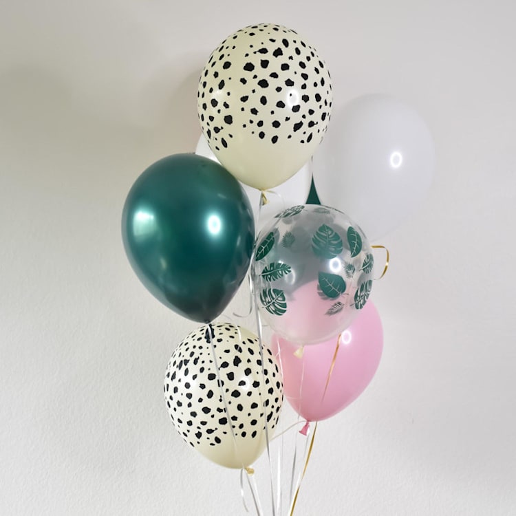 Safari Jungle Party Balloon Bouquet by Balloon and Bash