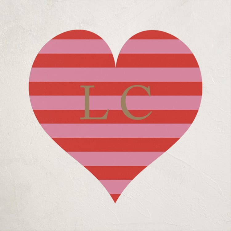 "Striped Baby Buggy" - Baby Shower Stickers in Rose by mo kelley - Front