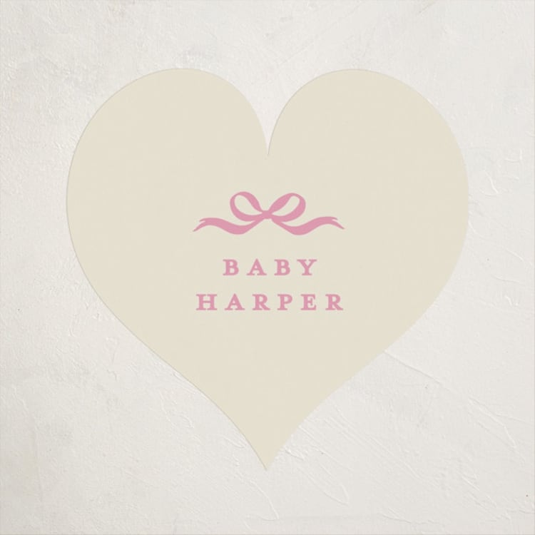 "la patisserie" - Baby Shower Stickers in Taffy by Kristie Kern - Front