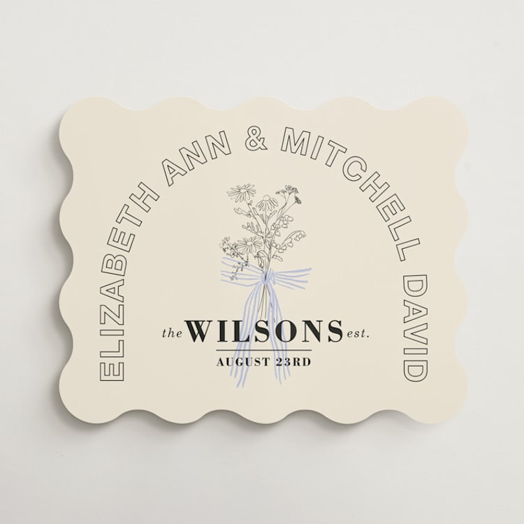 "Sealed" - Welcome Signs in Daisy by Baumbirdy - Front