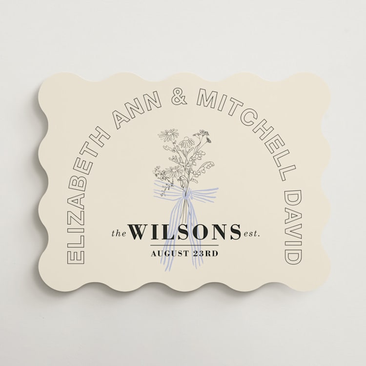 "Sealed" - Welcome Signs in Daisy by Baumbirdy - Front