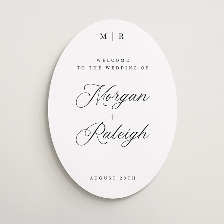 "Modern mix" - Welcome Signs in Slate by Cass Loh - Front