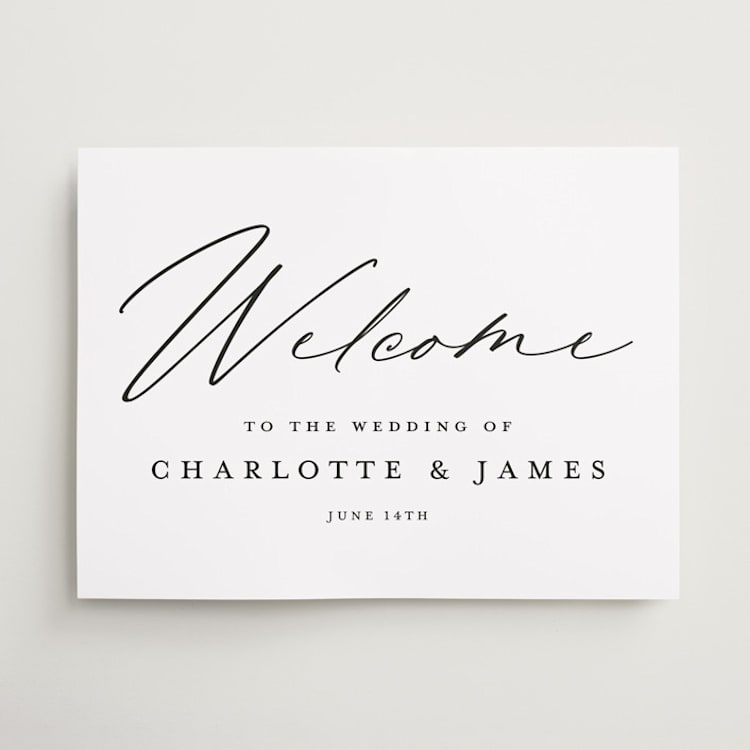 "Big welcome" - Welcome Signs in Night by Stacey Meacham - Front