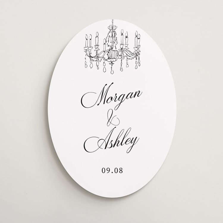 "Ink drawing" - Welcome Signs in Sugar by Cass Loh - Front