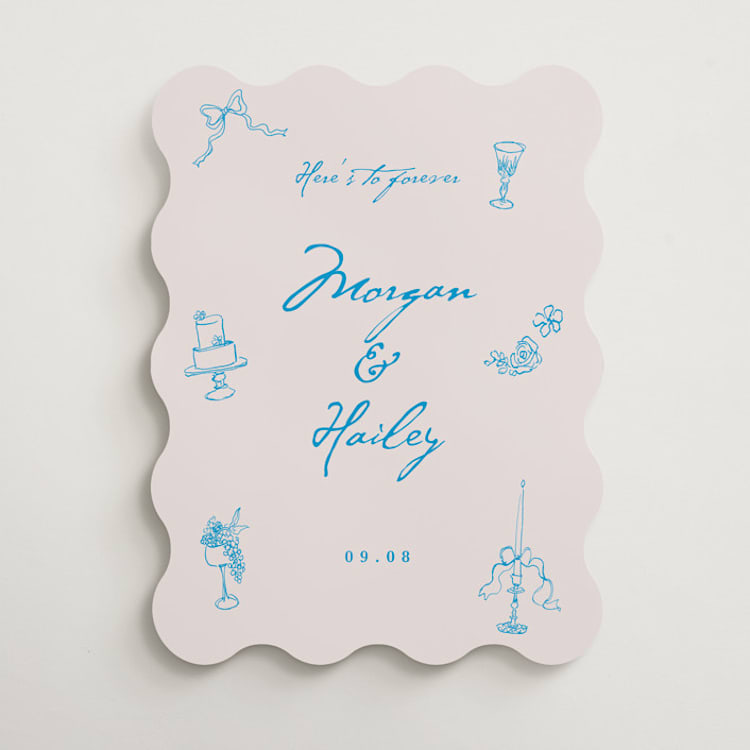 "Handdrawn little things" - Welcome Signs in Sky Whispers by Cass Loh - Front