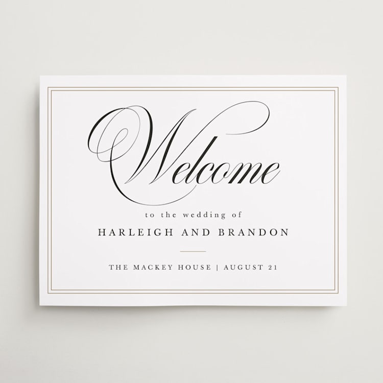 "Traditionalist" - Welcome Signs in Snow by Sarah Brown - Front