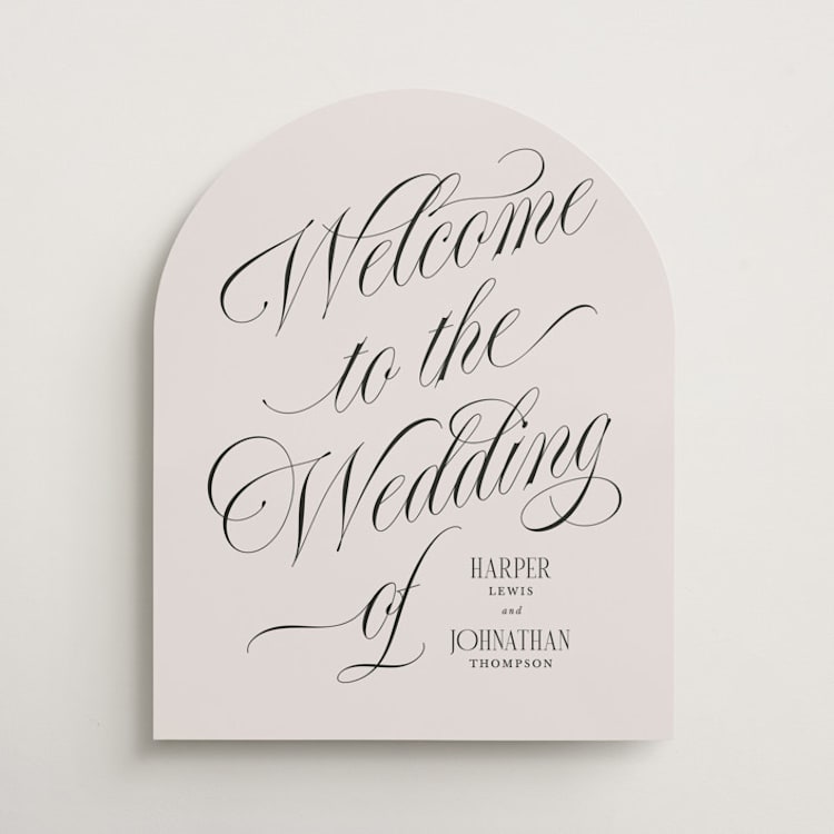 "Mirin" - Welcome Signs in Linen by Kate Ahn - Front