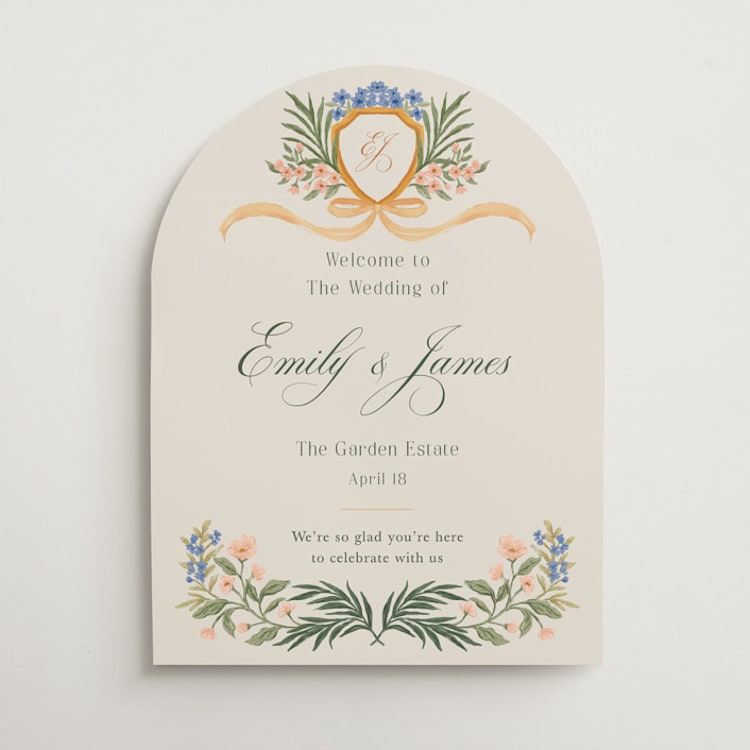 "Garden Heirloom" - Welcome Signs in Garden by Elly - Front