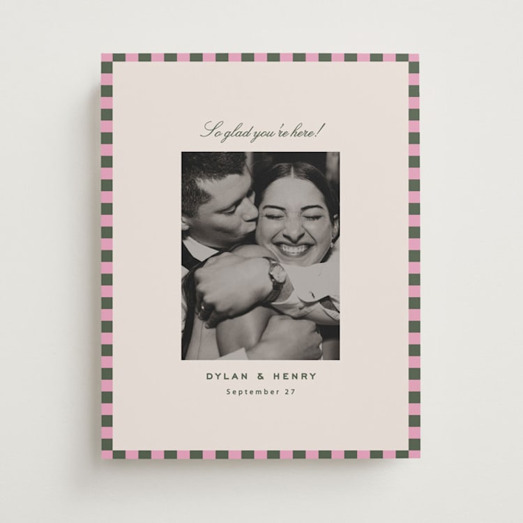 "Phoebe" - Welcome Signs in Olive by Kristie Kern - Front