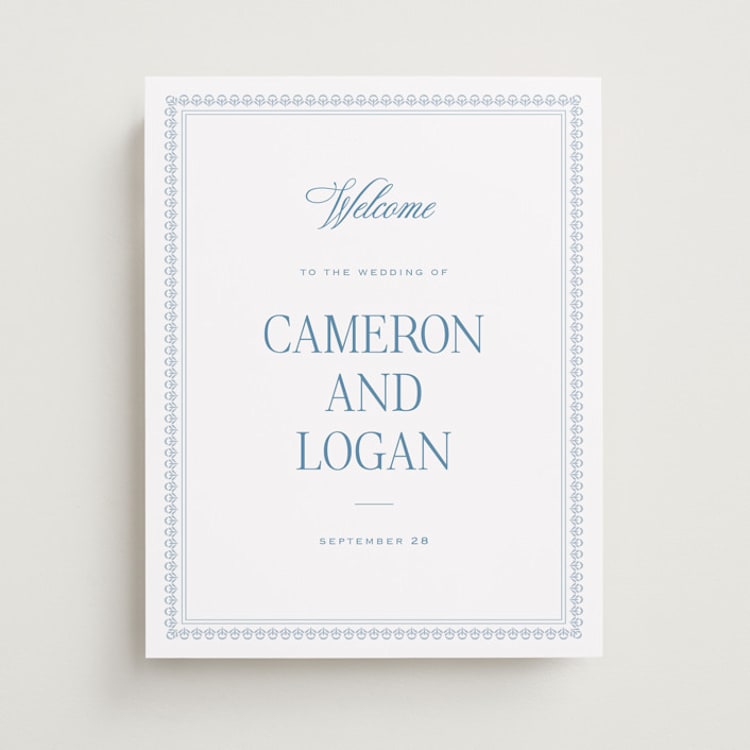 "Pretty Frame" - Welcome Signs in Sky by Carolyn MacLaren - Front