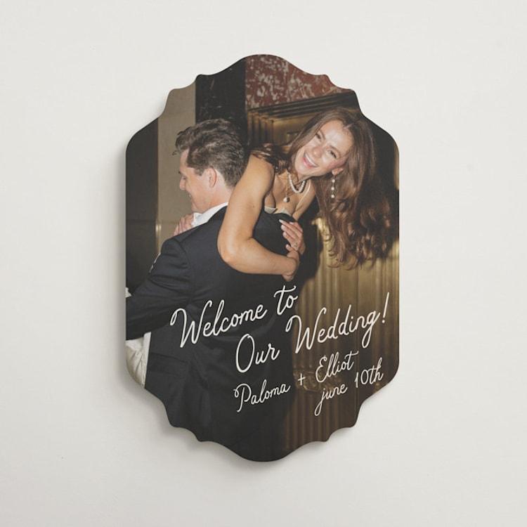 "Written with Love" - Welcome Signs in Ivory by Stacey Meacham - Front