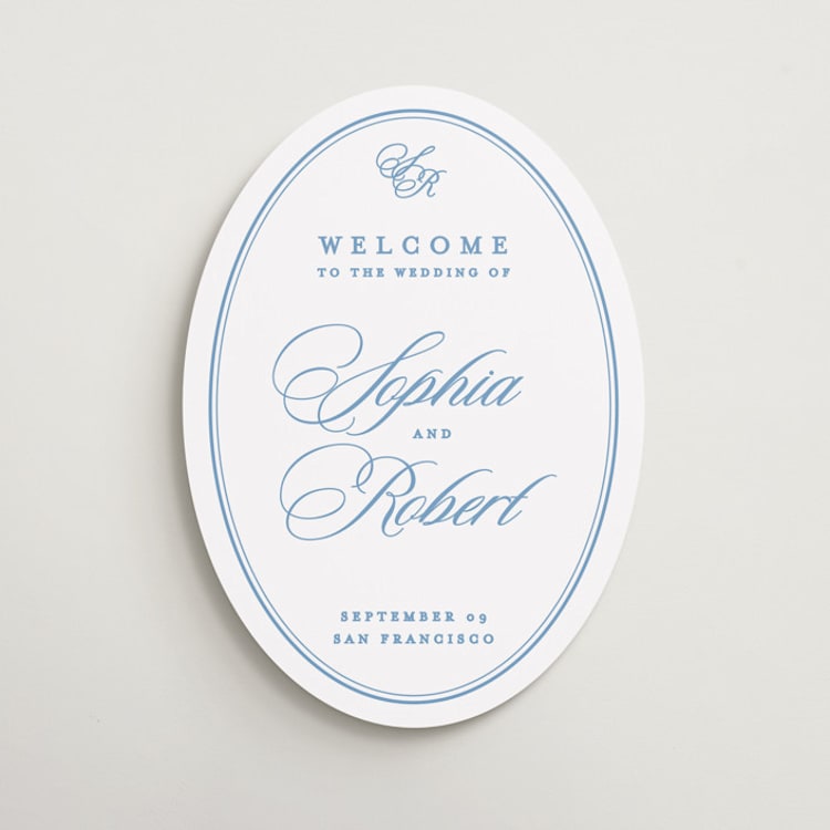 "POSH" - Welcome Signs in Ocean by Creo Study - Front