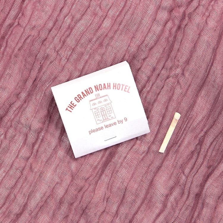 "Hotel Check Out Matchbooks, set of 50" - Matchbooks and Matches in white by ForYourParty