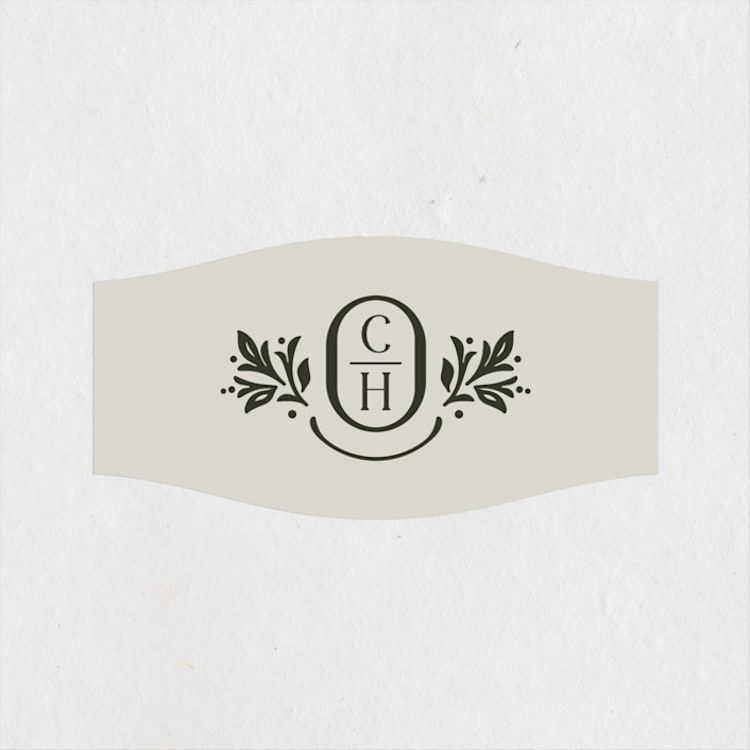 "Litterateur" - Wedding Favor Stickers in Natural by Karen Glenn - Front