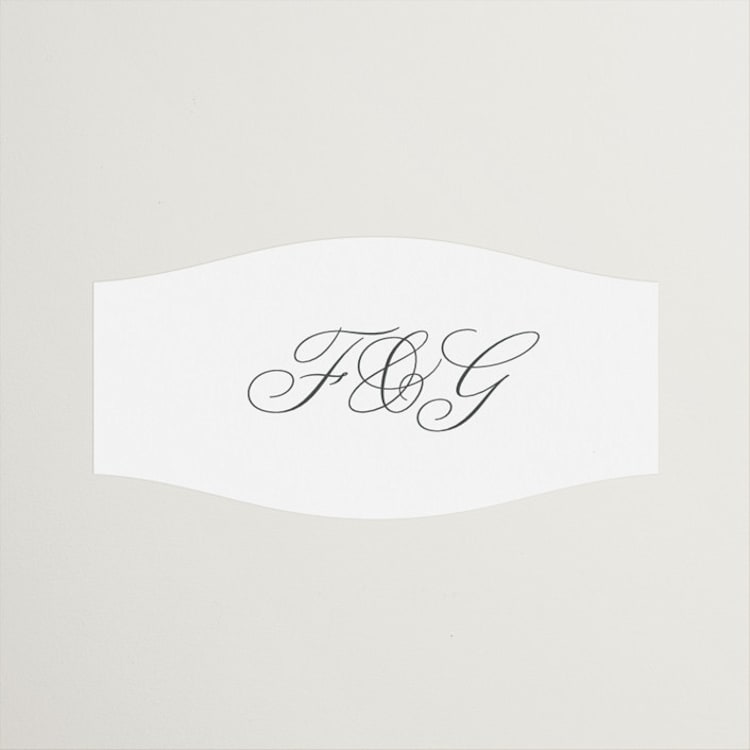 "toulomotiri" - Wedding Favor Stickers in Sugar by chocomocacino - Front