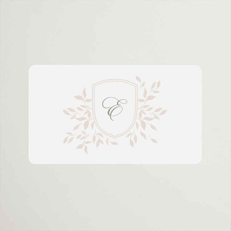 "Aperol" - Wedding Favor Stickers in Chiffon by Kristie Kern - Front