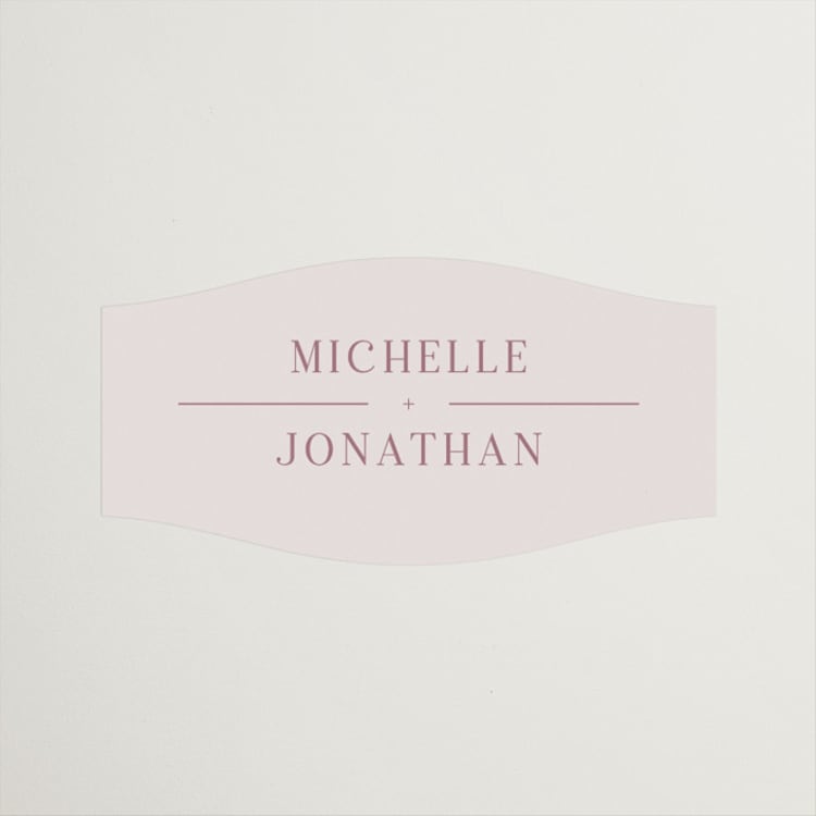 "together" - Wedding Favor Stickers in Romance by Kristin Oliversen - Front