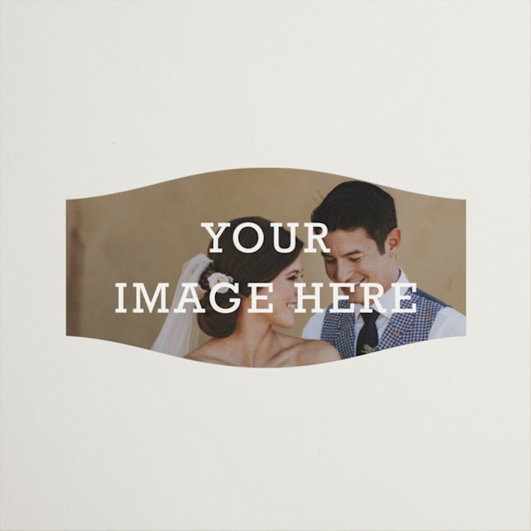 "The Big Picture" - Wedding Favor Stickers in Ivory by Minted - Front