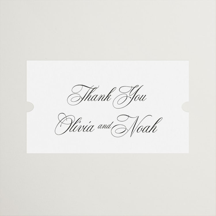 "legacy" - Wedding Favor Stickers in Pure by Design Lotus - Front