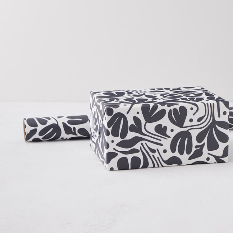 "Nola" - Wrapping Paper Roll in Ink by Ilze Lucero