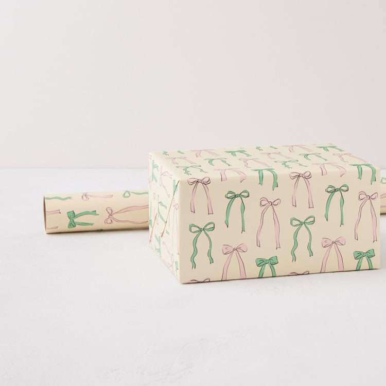 "Pastel Bow" - Wrapping Paper Roll in Sweets by Cass Loh
