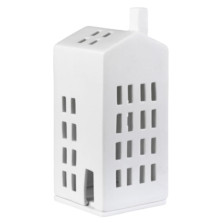 "Village House - Small Windows - 6.7"" - Christmas Decorations in white by Räder Designs