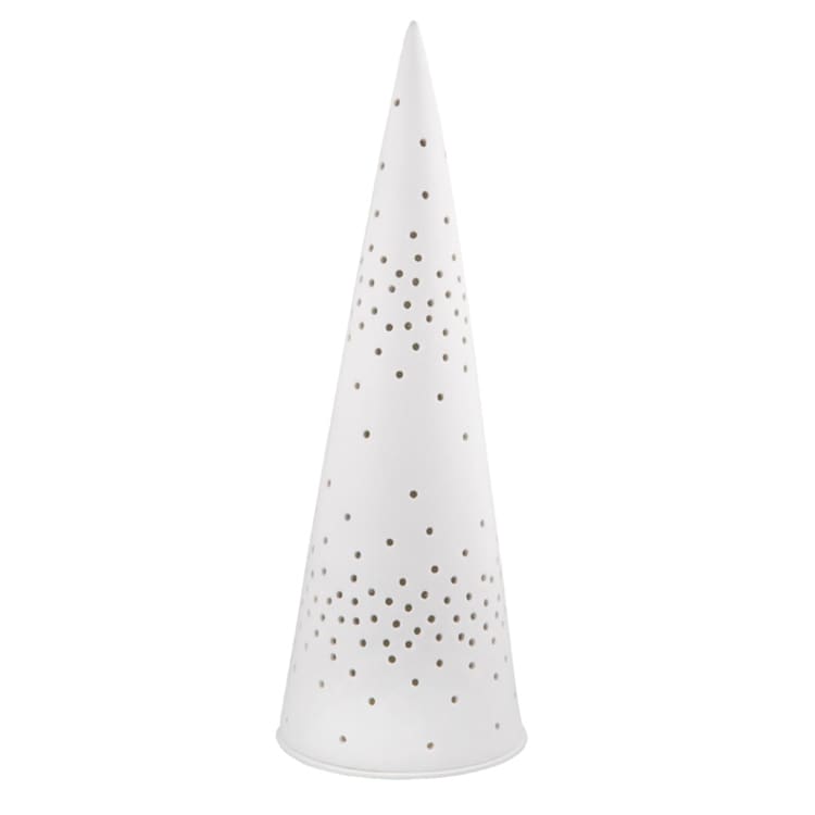 "Light Forest LED Lit Trees - Large 13.8"" - Christmas Decorations in white by Räder Designs