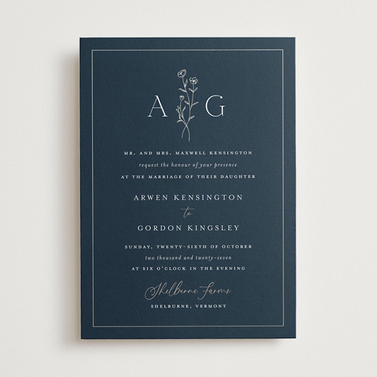 Wedding Invitation Wording & Etiquette