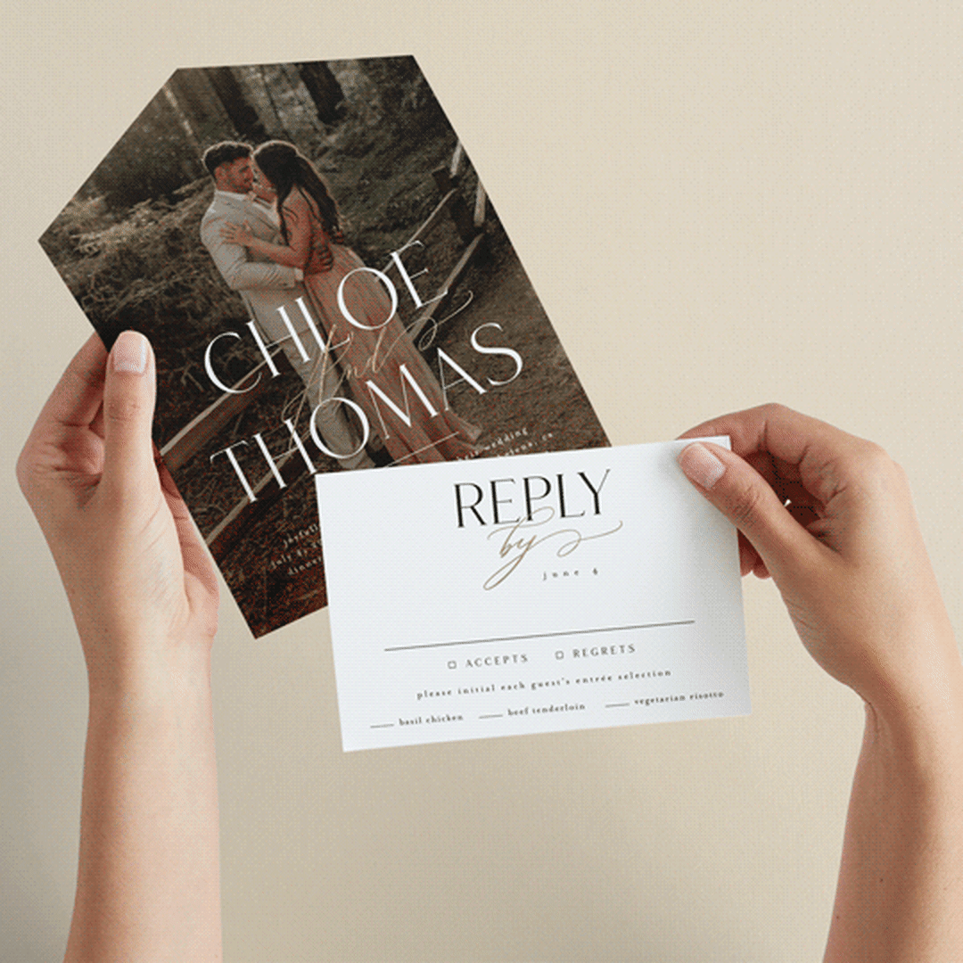 "Overlay" - Savvy Wedding Invitations in Silk by Kelly Schmidt - Animated View