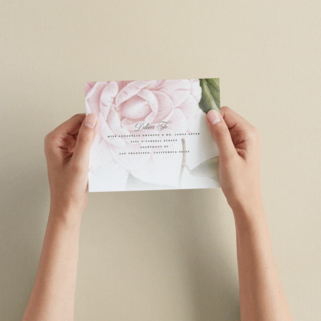 "Botanic" - Savvy Wedding Invitations in Midnight by kelli hall - How it works