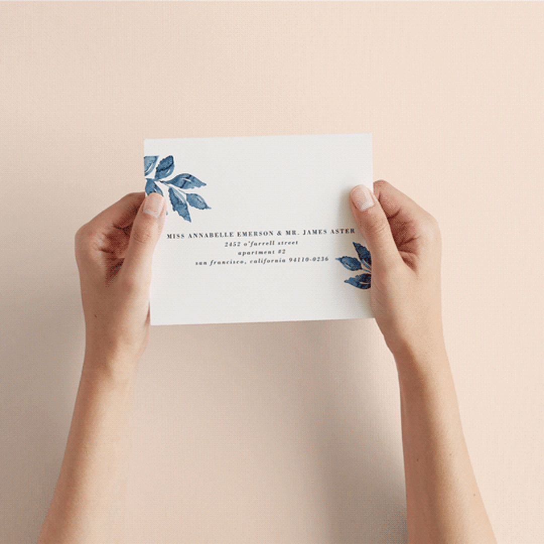 "Southern Comfort" - Savvy Wedding Invitations in French Blue by Chris Griffith - How it works