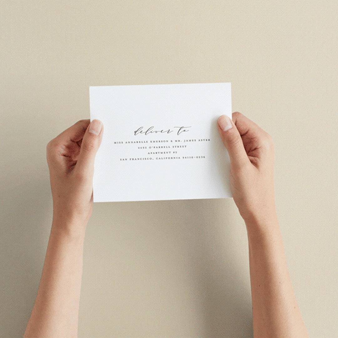 "Enchantment" - Savvy Wedding Invitations in Smoke by iamtanya - How it works
