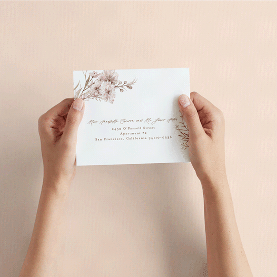"ring box" - Savvy Wedding Invitations in Sunset by Phrosné Barwood - How it works