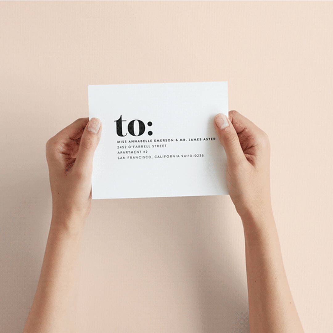 "Key Ingredients" - Savvy Wedding Invitations in Cotton by Christie Garcia - How it works