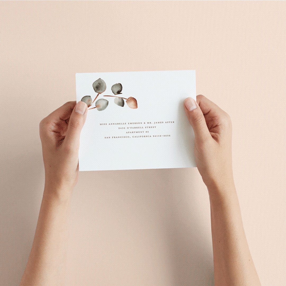 "Bella Mia" - Savvy Wedding Invitations in Autumn by Petra Kern - How it works