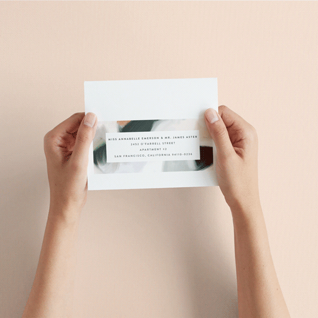 "Artsy Minimal" - Savvy Wedding Invitations in Forest by Melanie Severin - How it works