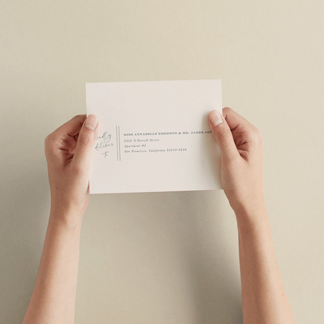 "EverAfter" - Savvy Wedding Invitations in Petal by Rochelle Renee - How it works