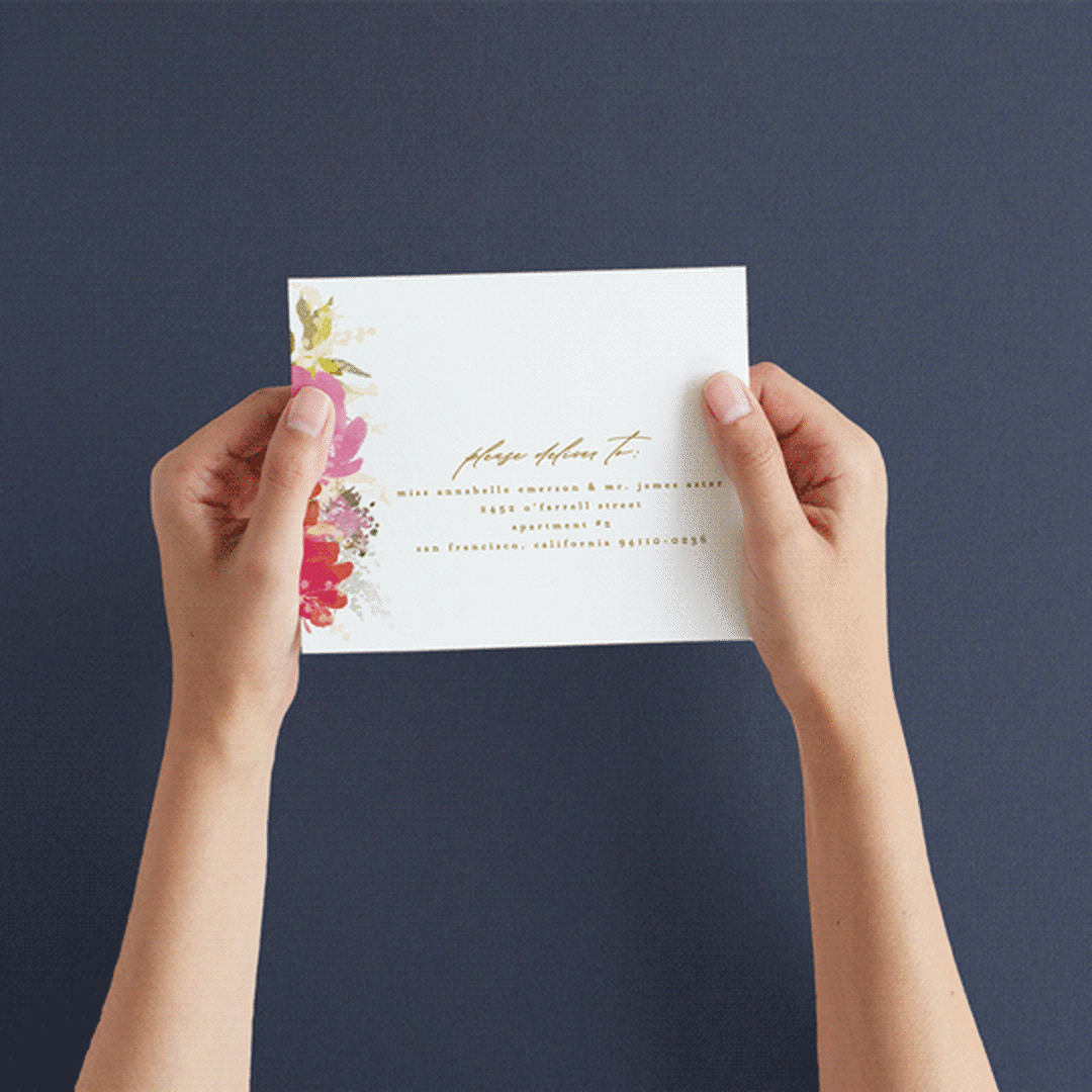"Delightful" - Savvy Wedding Invitations in Delight by Phrosné Barwood - How it works