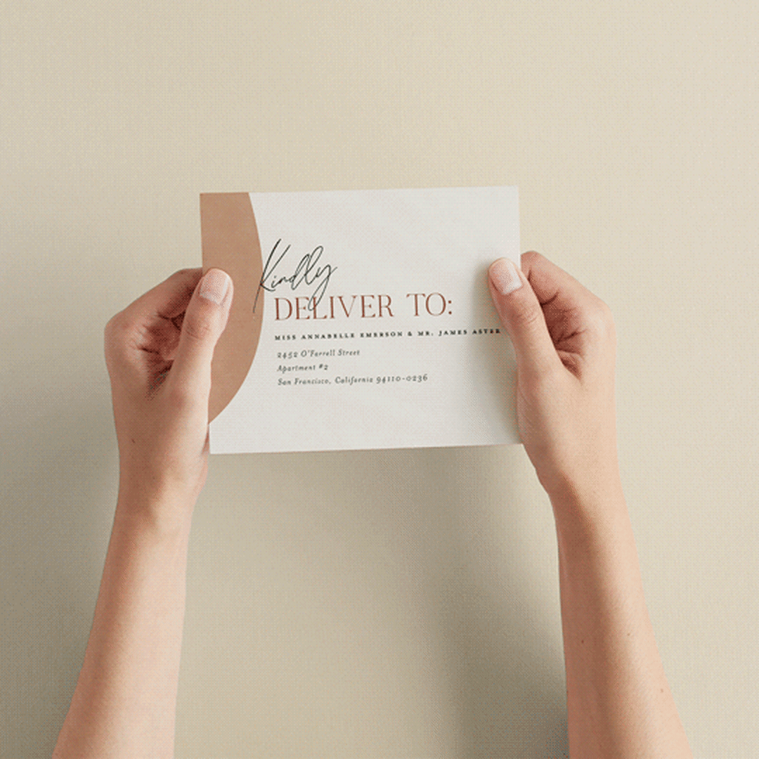 "Surface" - Savvy Wedding Invitations in West by Pixel and Hank - How it works