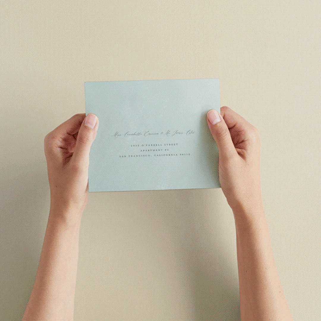 "Delicate Garden" - Savvy Wedding Invitations in Wildflower by Ashley DeMeyere - How it works