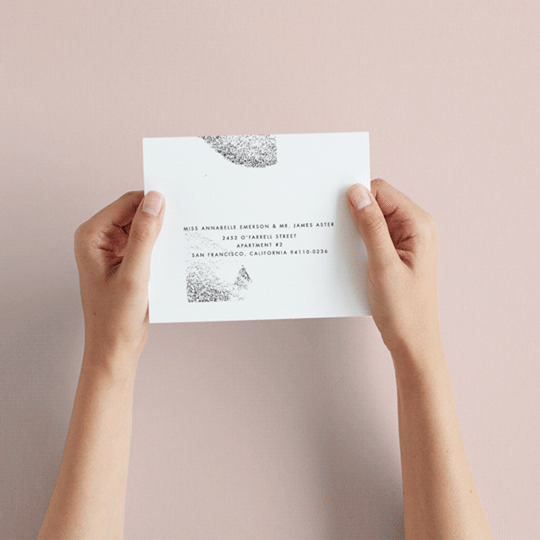 "Forever" - Savvy Wedding Invitations in Ink by Blustery August - How it works