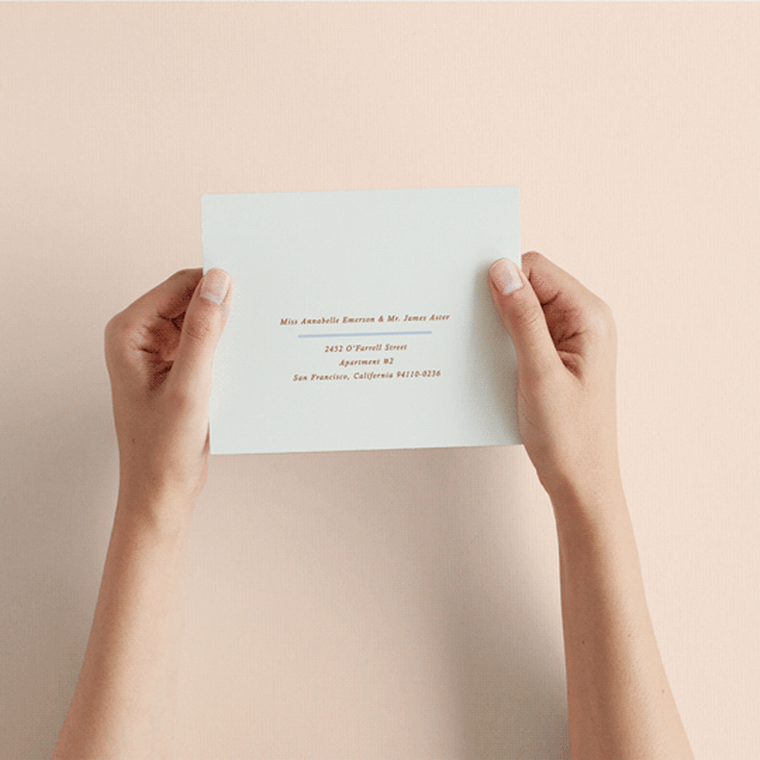 "Stripes" - Savvy Wedding Invitations in Wave by Kelly Watkins - How it works