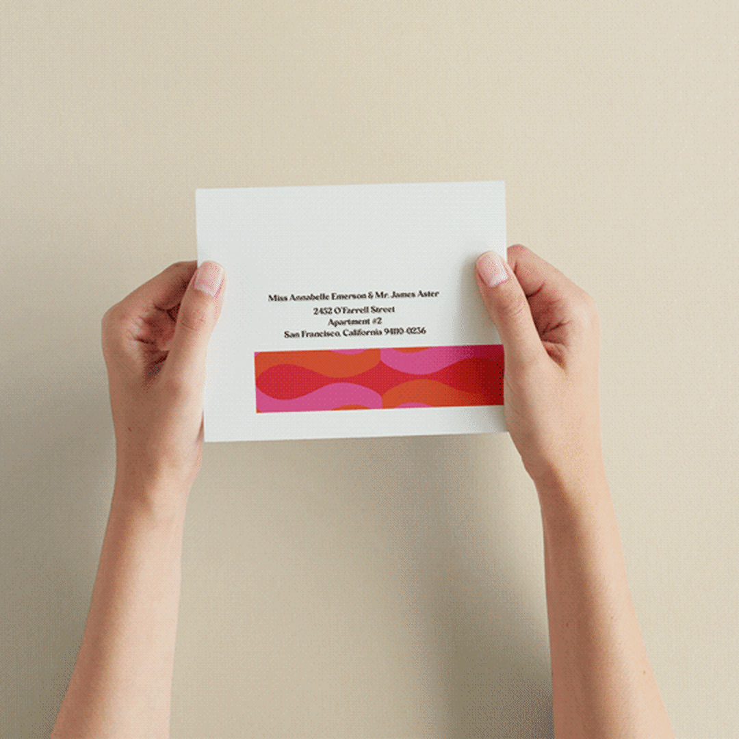 "Pop love" - Savvy Wedding Invitations in New York by Bethania Lima - How it works